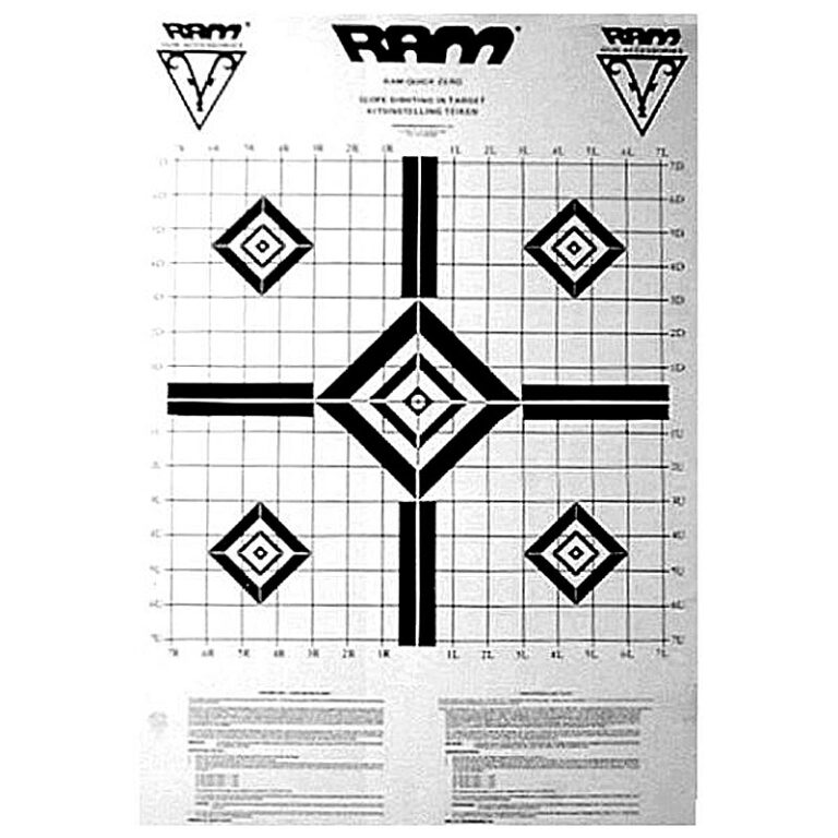 RAM Targets Scope Zero (3) Black